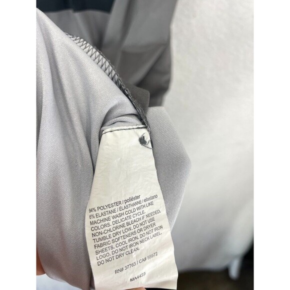 Callaway Polo Shirt Men’s Gray Black Dri-Fit Performance Golf Short Sleeve XL - Picture 6 of 7